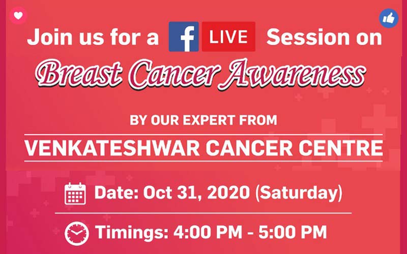 Facebook Live Session for Breast Cancer Awareness